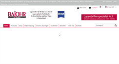 Desktop Screenshot of lupenbrille.de